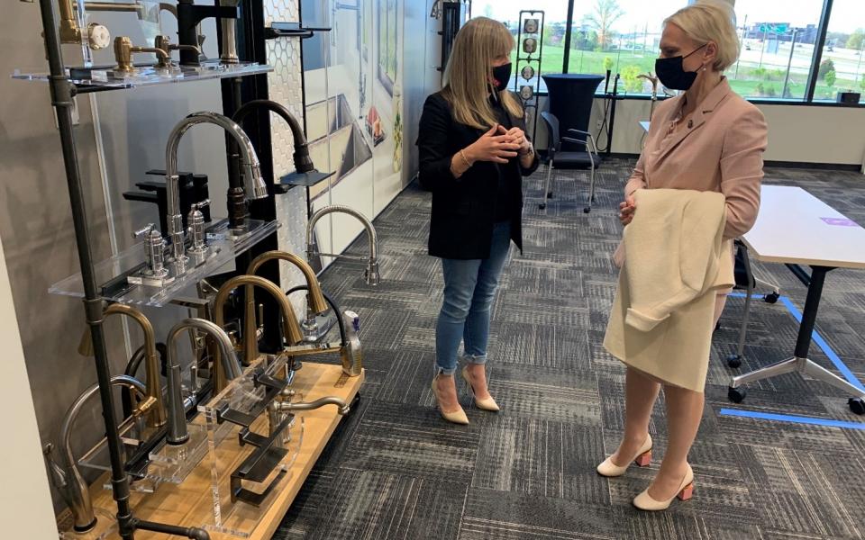 Congresswoman Spartz Continues District Tour, Visits Delta Faucet